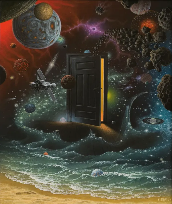 Jacek Yerka, NA BRZEGU KOSMOSU, 2007