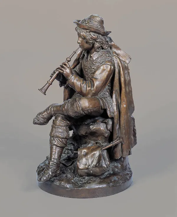 Edwin Weissenfels, Chlopiec w Kapeluszu, ok. 1870