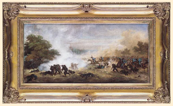 Juliusz Kossak, RODAKOWSKI POD CUSTOZZĄ, 1868