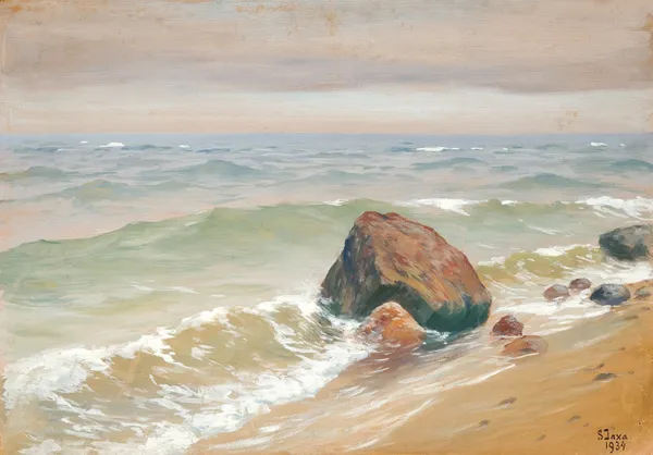 Soter Jaxa-Małachowski, WYBRZEŻE MORSKIE KOŁO GDYNI, 1934