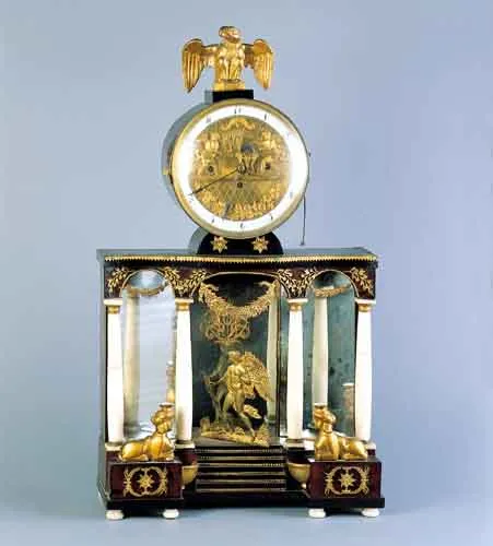 Autor nierozpoznany, Zegar kominkowy