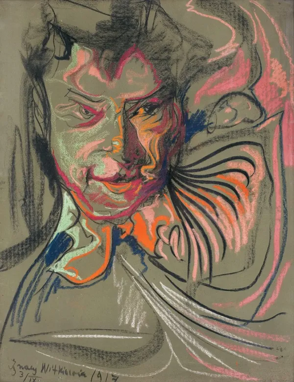Stanisław Ignacy Witkiewicz, PORTRET MĘSKI, 3 IX 1917