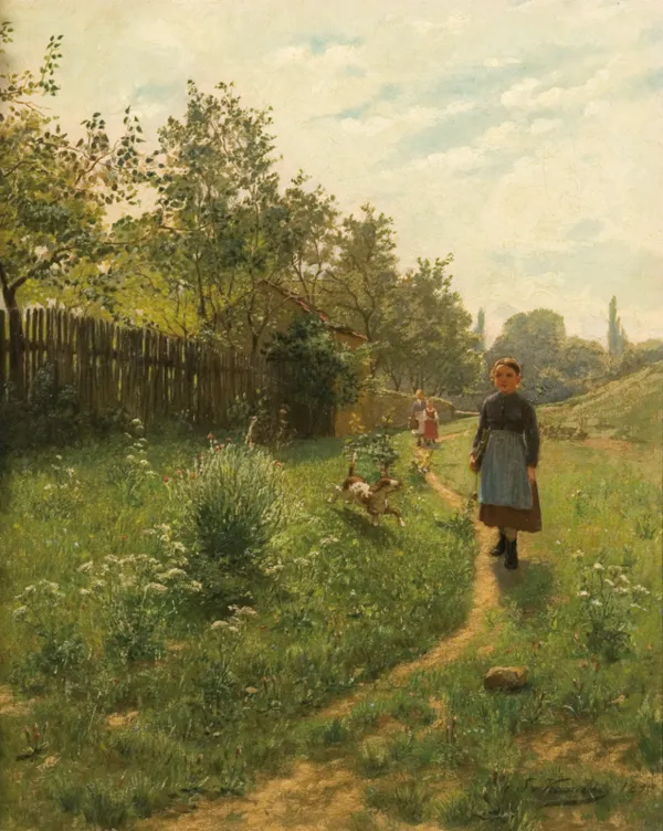 Susanne von Kamecke, LETNI SPACER, 1890