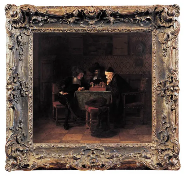 Szymon Buchbinder, GRA W SZACHY, ok. 1890