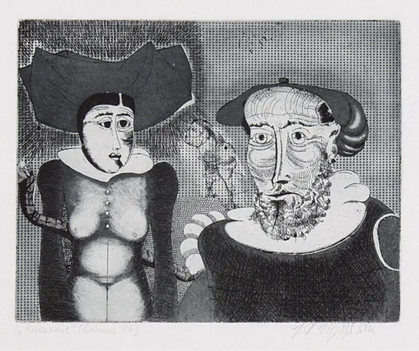 Janusz Przybylski, Kuszenie (Lamus 86), 1986