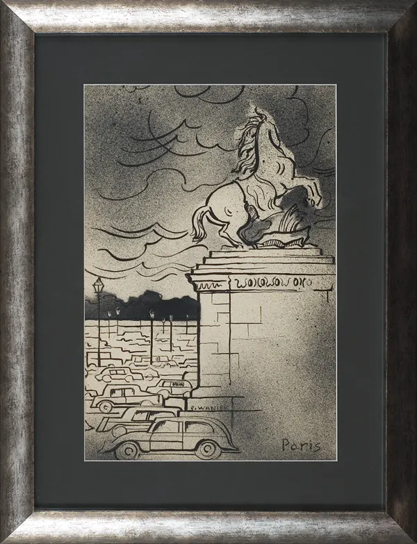 Eugeniusz Waniek, Paris, Place de la Concorde