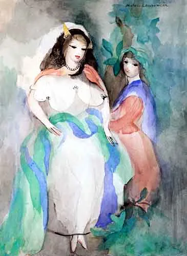 Marie Laurencin, Dwie młode dziewczyny w lesie