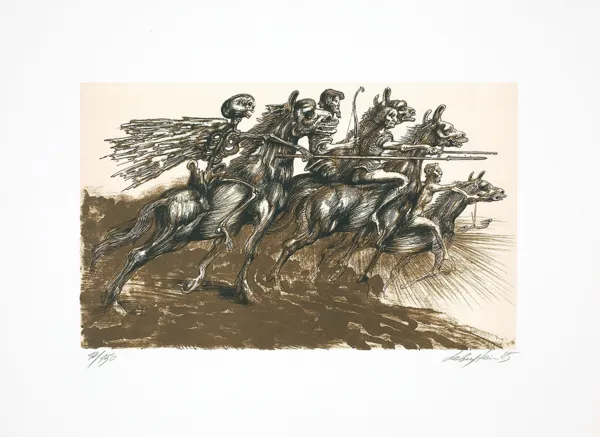Jan Lebenstein, Jeźdźcy Apokalipsy, 1985