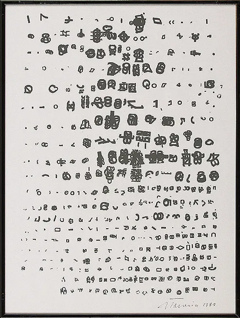 Jan Tarasin, Znaki, 1990