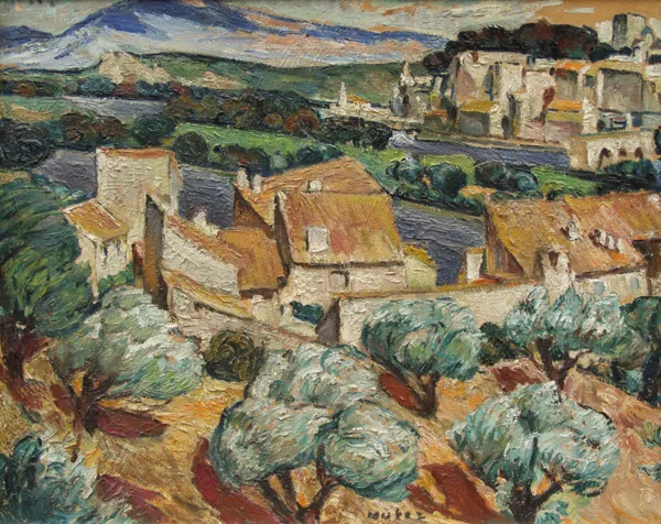 Mela - (Melania Mutermilch) Muter, WIDOK AWIGNONU, ok. 1930