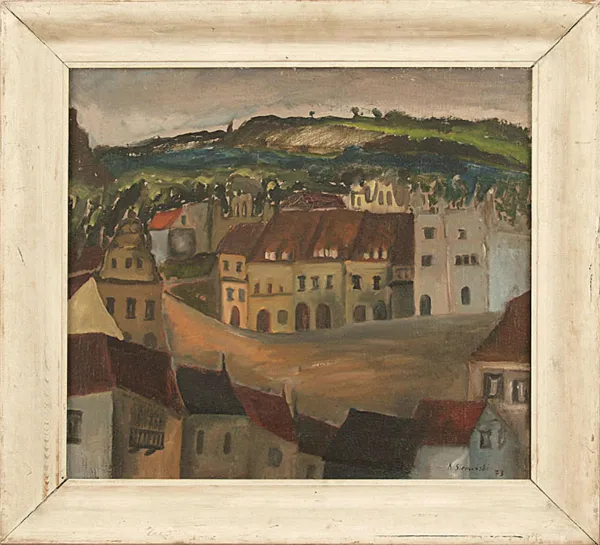 Andrzej Siemiński, W Kazimierzu nad Wisłą, 1973