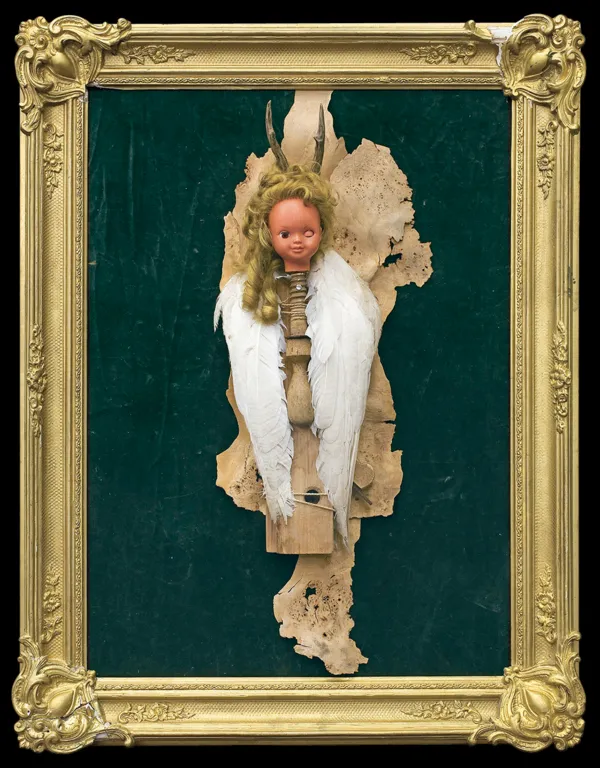 Władysław Hasior, UPADŁY ANIOŁ, 1989