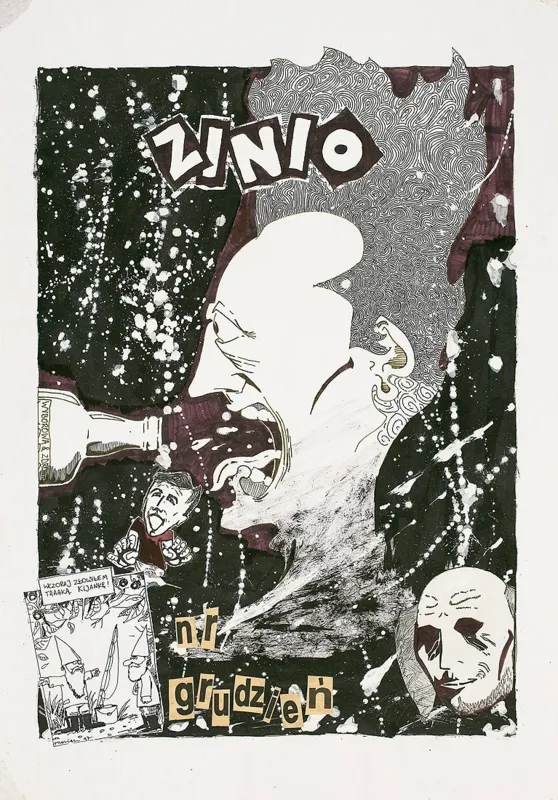 Dominik  Szcześniak, Projekt okładki magazynu Zinio, 1998