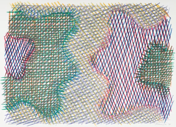 Wojciech Fangor, BEZ TYTUŁU, 1971