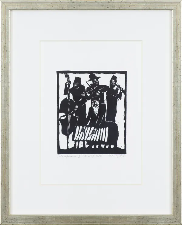 Jerzy Duda Gracz, MUZYKANCI II, Z CYKLU JUDAICA, 1964