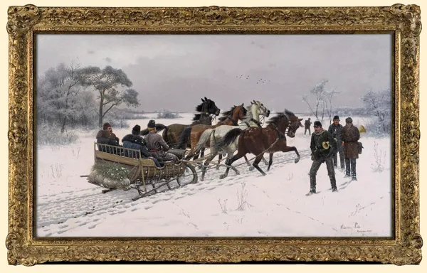 Włodzimierz Łoś, W DRODZE, 1886