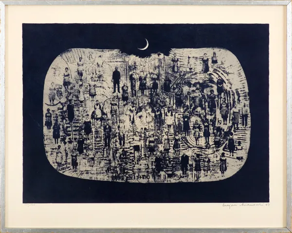 Lucjan Mianowski, Krajobraz ksiĘŻycowy, 1964