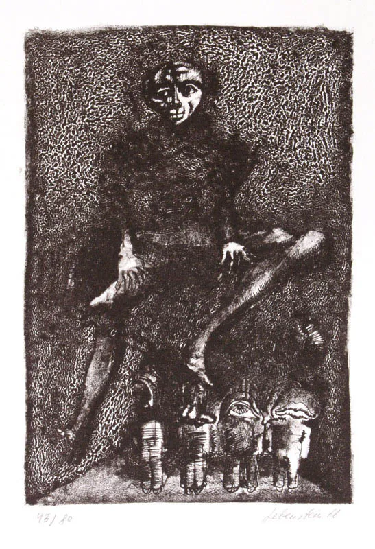 Jan Lebenstein, Kompozycja, 1966