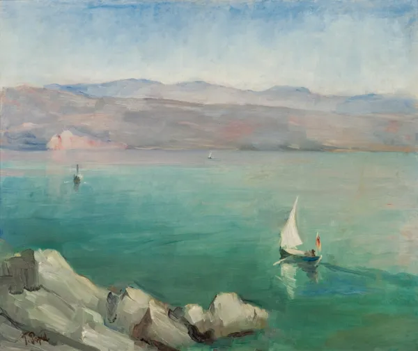 Tadeusz Popiel, LAZUROWE MORZE, po 1900