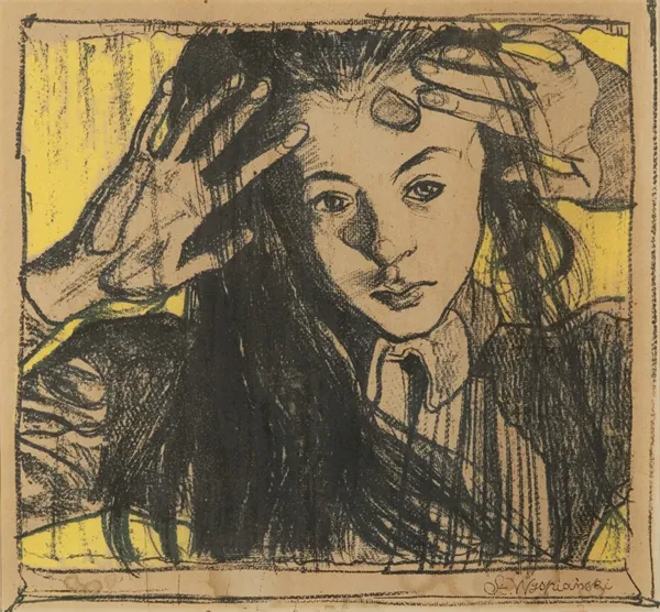 Stanisław Wyspiański, DZIEWCZYNKA ZA OKNEM, 1899