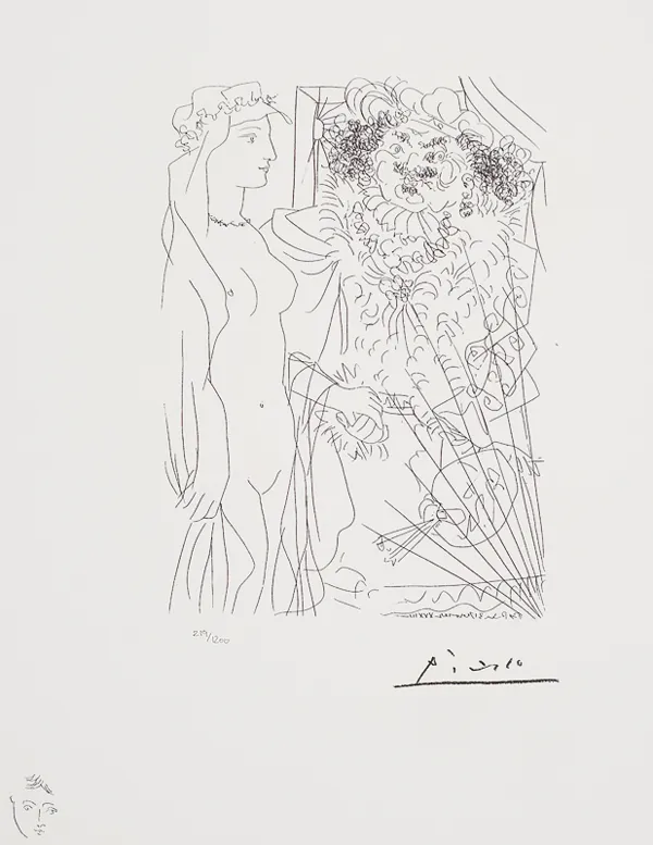 Pablo Picasso, Grafika XXXVI z Teki Vollarda, 1930-36