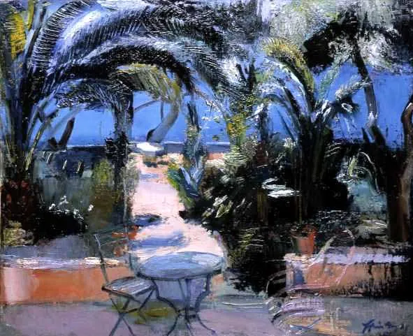 Frederick Serger (Sineiberger), Ogród na południu, przed 1935