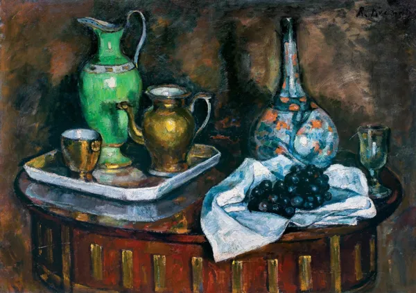 Roman Kramsztyk, MARTWA NATURA Z WINOGRONAMI, ok 1912