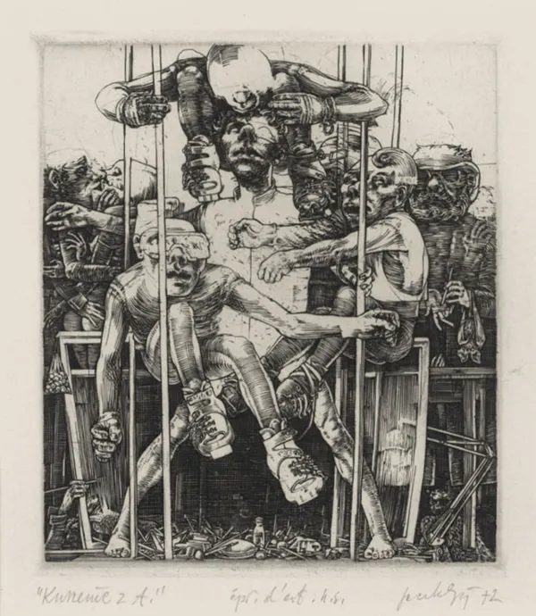 Jacek Gaj, Kuszenie z A., 1972