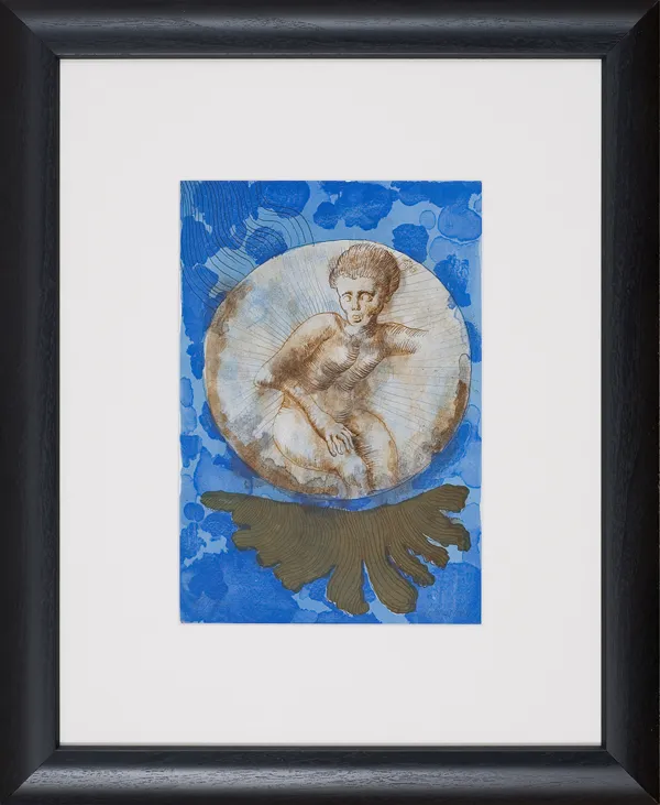 Jan Lebenstein, Kobieta w błękicie