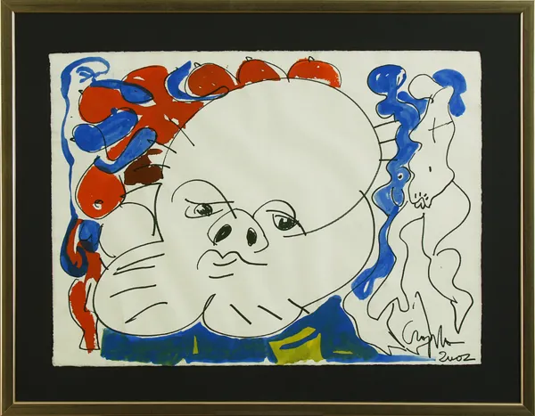 Marian Czapla, PORTRET Z AKTEM, 2002