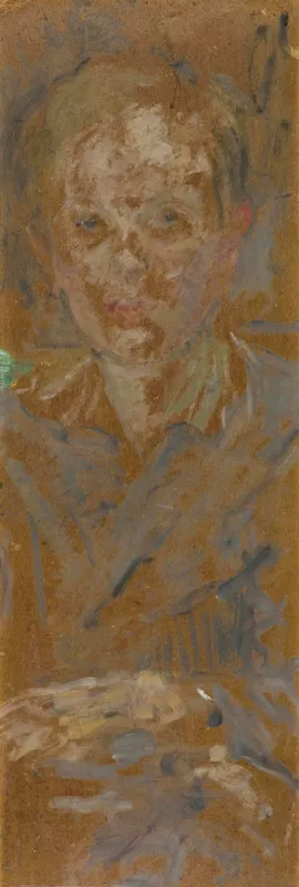 Olga Boznańska, STUDIUM. PORTRET MŁODEGO MĘŻCZYZNY, ok. 1930