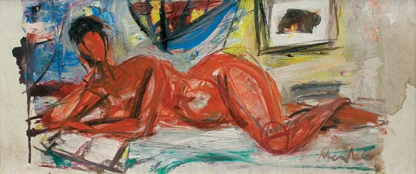 Zygmunt Menkes, AKT LEŻĄCEJ KOBIETY