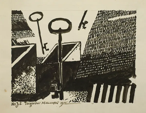 Zbigniew Makowski, Rysunek dla J.S., 1972