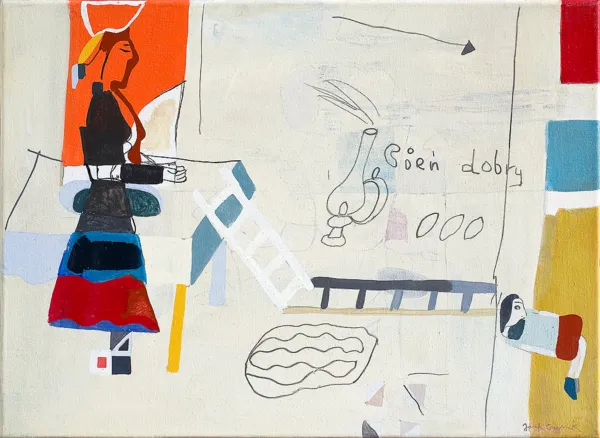 Jacek Cyganek, SO NOW I SIT NOT ALONE, 2016