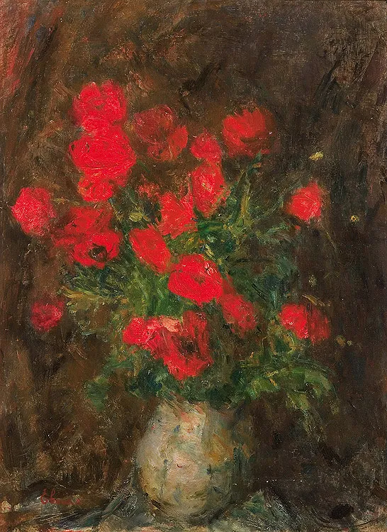 Eugeniusz Eibisch, BUKIET MAKÓW, lata 1935-1939