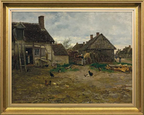 Marie-François Firmin Girard, PODWÓRKO