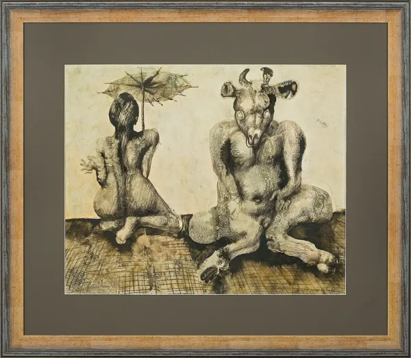 Jan Lebenstein, DIMANCHE AU SOLEIL, 1969