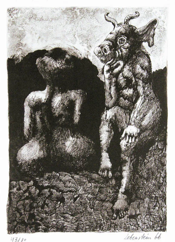 Jan Lebenstein, Scene Champetre, 1966