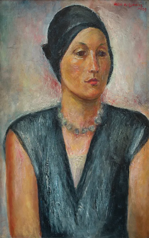 Wacław Wąsowicz, PORTRET ŻONY, 1929