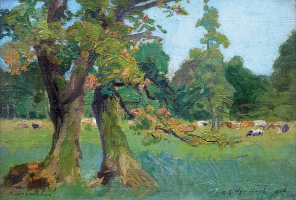 Michał Gorstkin Wywiórski, STARE DĘBY, 1906
