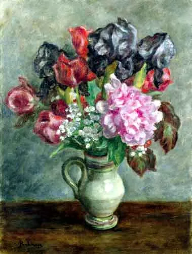 Józef Pankiewicz, Kwiaty w wazonie