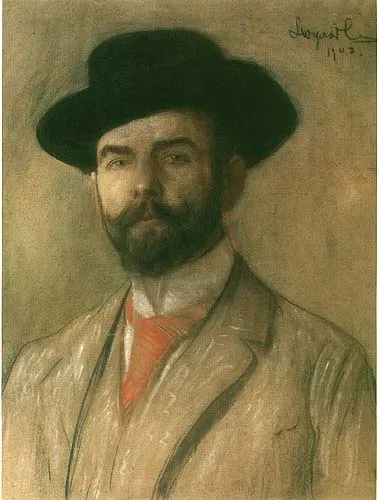 Leon Wyczółkowski, Portret Jerzego Warchałowskiego