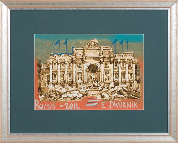 Edward Dwurnik, Rzym, 2012