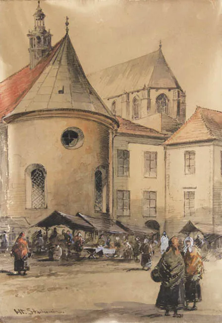 Władysław Chmieliński (Stachowicz), TARG NA M. RYNKU W KRAKOWIE, lata 1936-1939 