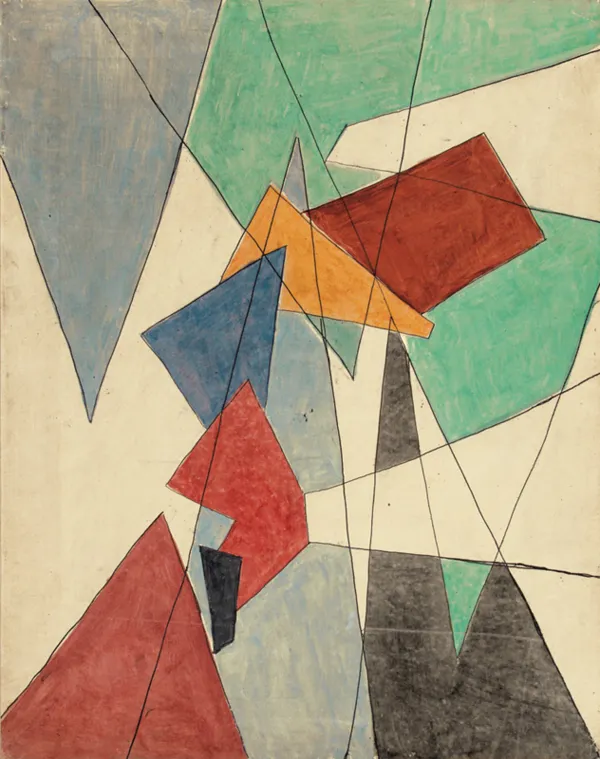 Maria  Jarema, KOMPOZYCJA 1950