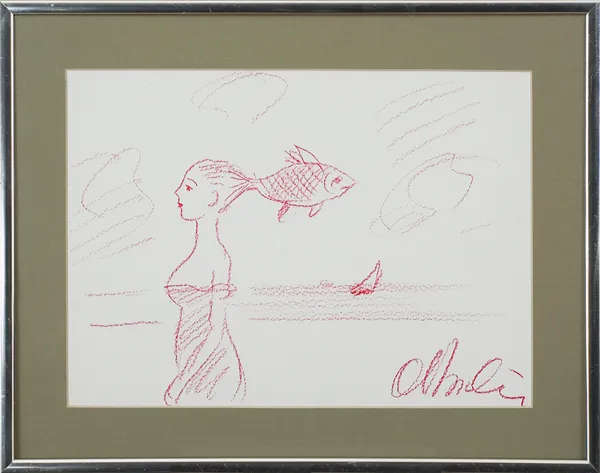 Rafał Olbiński, Na plaży, 2003