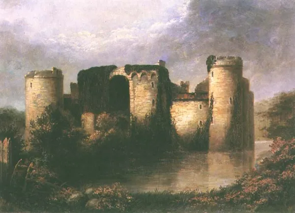 Autor nierozpoznany, Zamek nad wodą