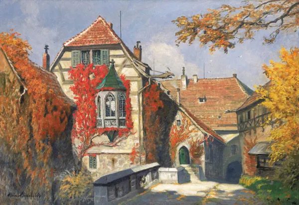 Bruno Bielefeld, Dzikie wino, ok. 1930