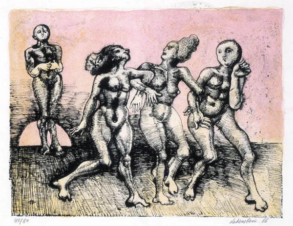 Jan Lebenstein, Troika, 1966