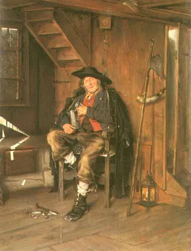 Ernst Immanuel Muller, Śpiący wartownik